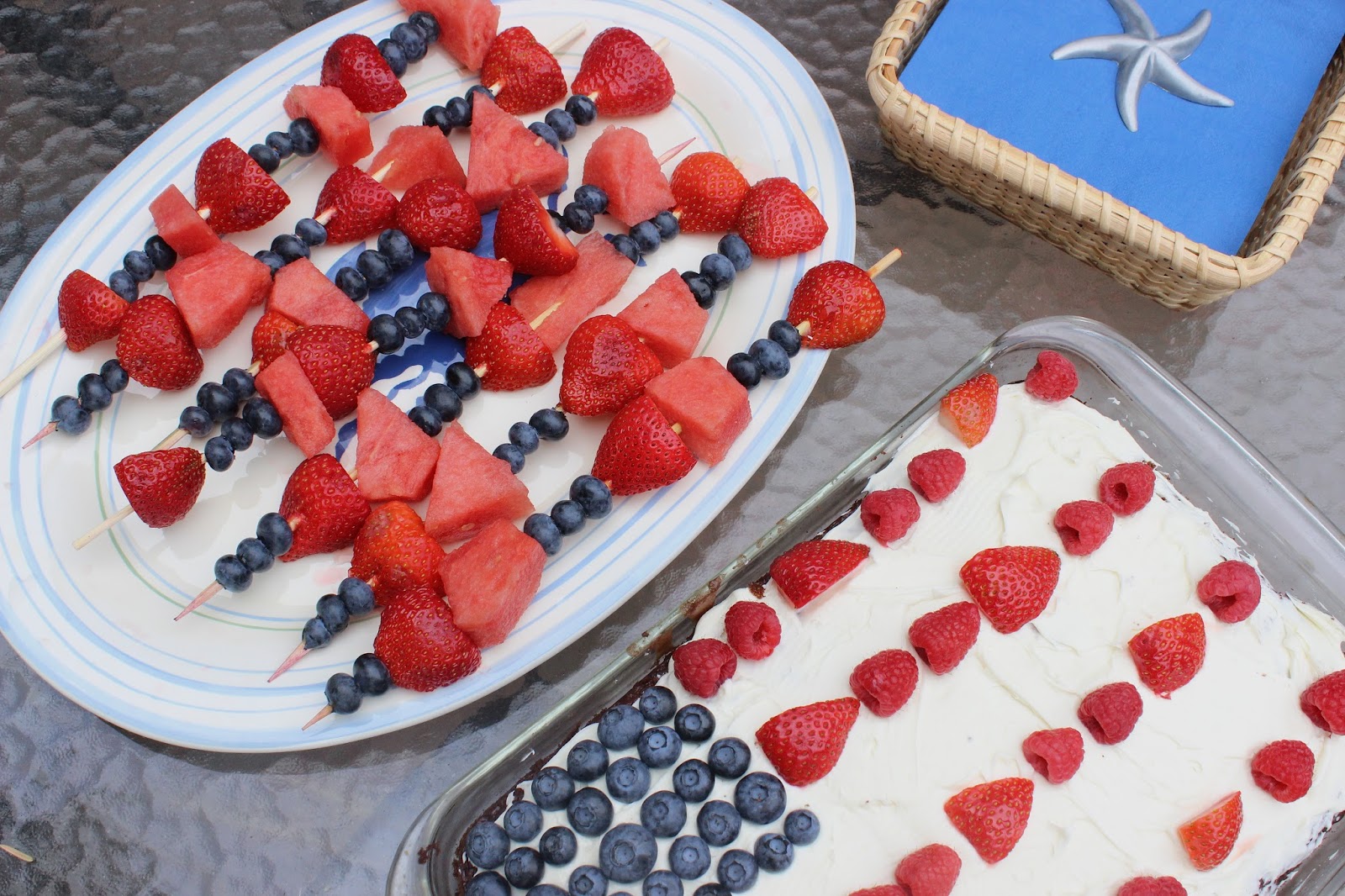 Preppy by the sea red white  bbq recipes