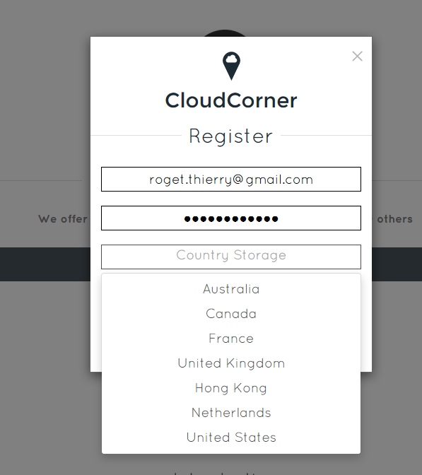 Cloudcorner : héberge tes fichiers et choisi le pays où ils sont sauvegardés