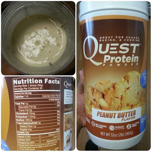 Shannon's Lightening the Load Quest Protein Powder Peanut Butter Flavor