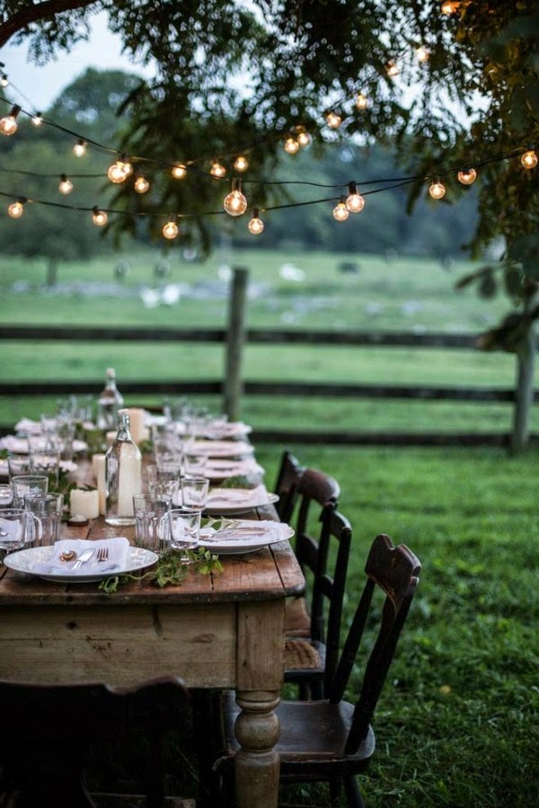 Fantastic decoration ideas for a garden party!
