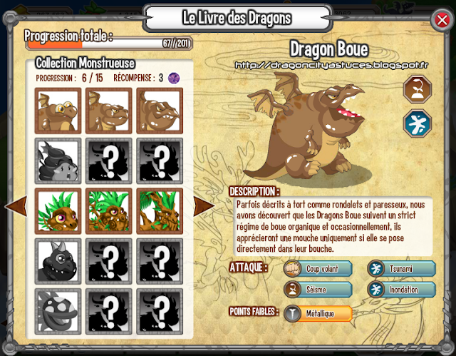 Dragon City Astuces