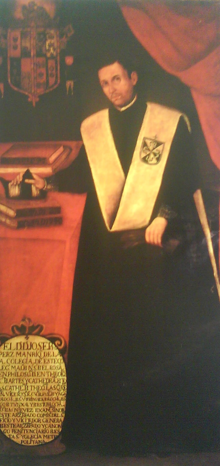 UR Historiarte! El Rector José Gabriel Pérez Manrique De Lara Y