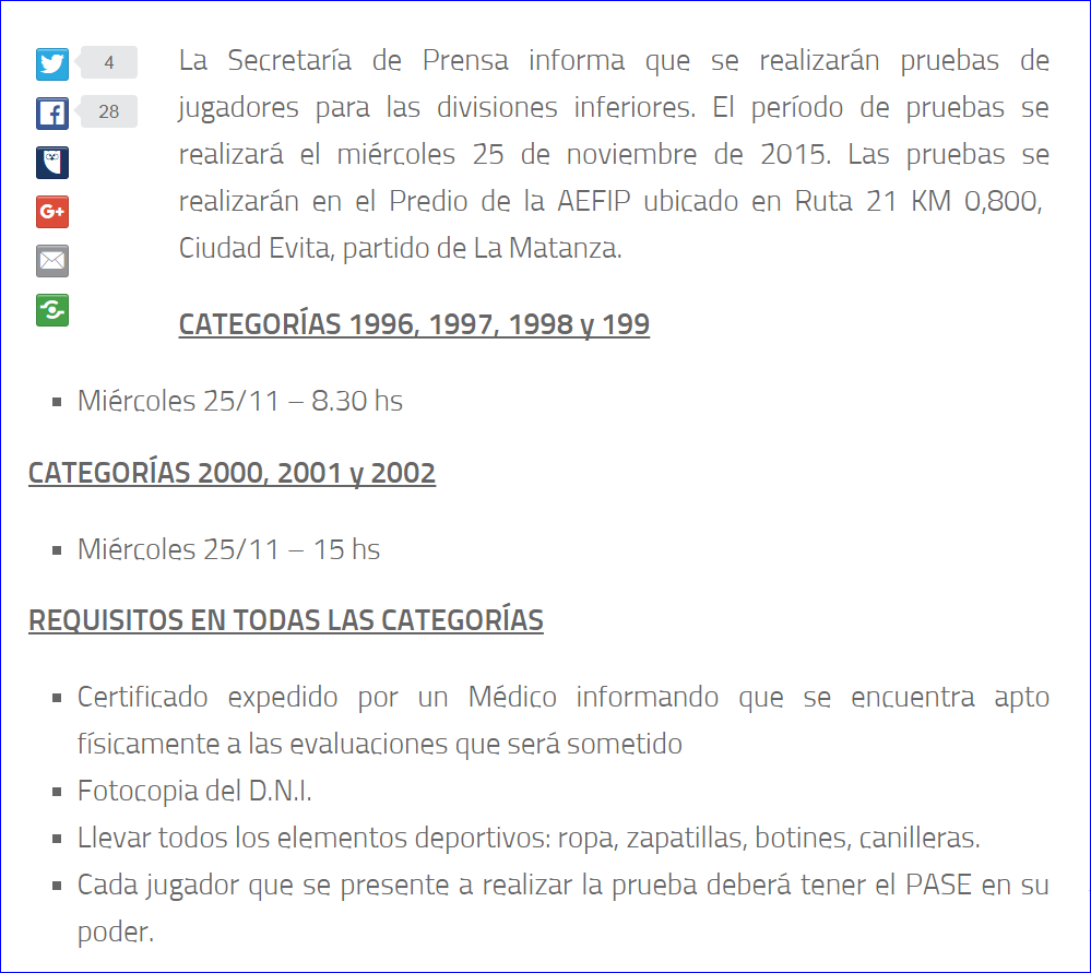 All Boys Pasion del Oeste: ALL BOYS PRUEBA DE JUGADORES 1996/2002