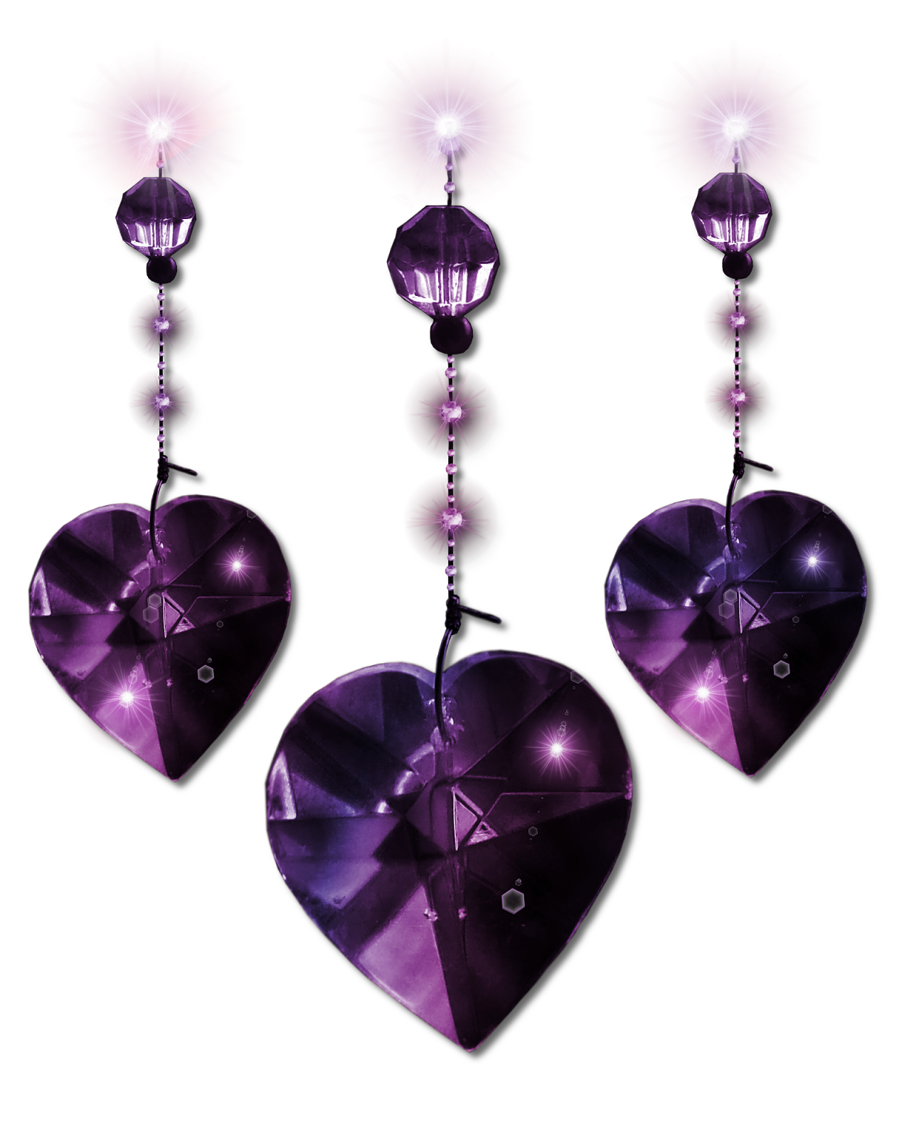 purple hearts