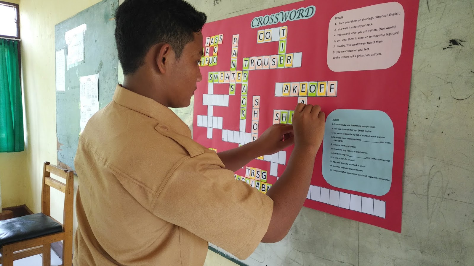 Farishy Laporan Alat Peraga Crossword