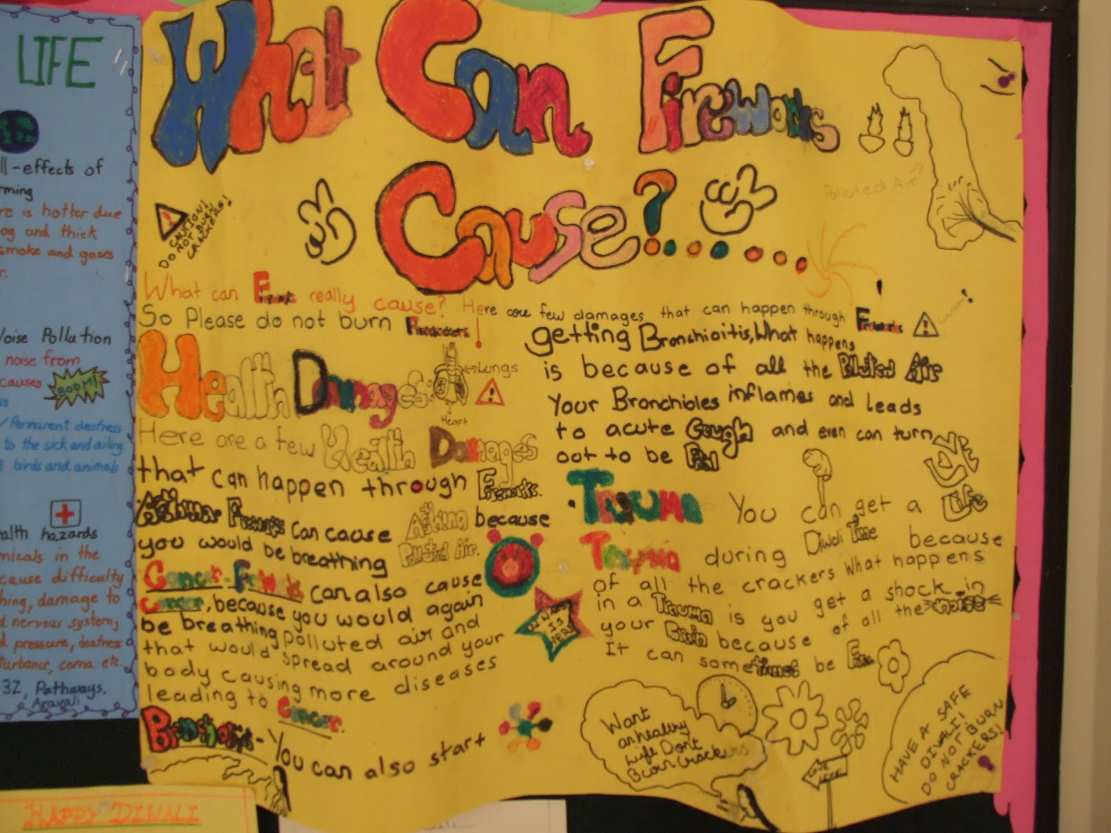 The INQUIRERS Grade 3z Reflections Celebrating crackerless Diwali