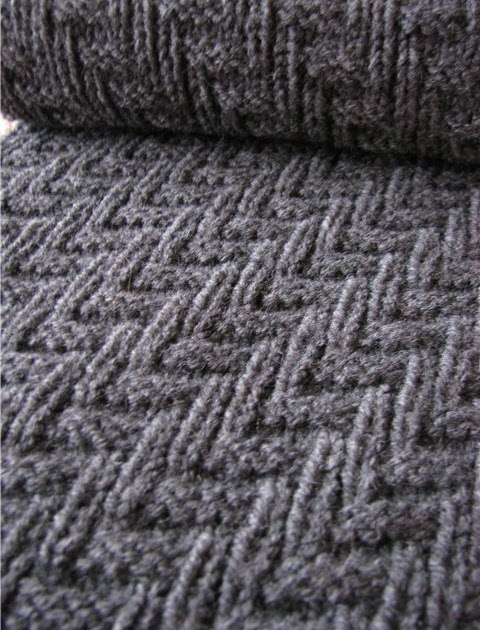 Knitting&Crochet Obsession: Pattern that is Perfect For a Man's Scarf
