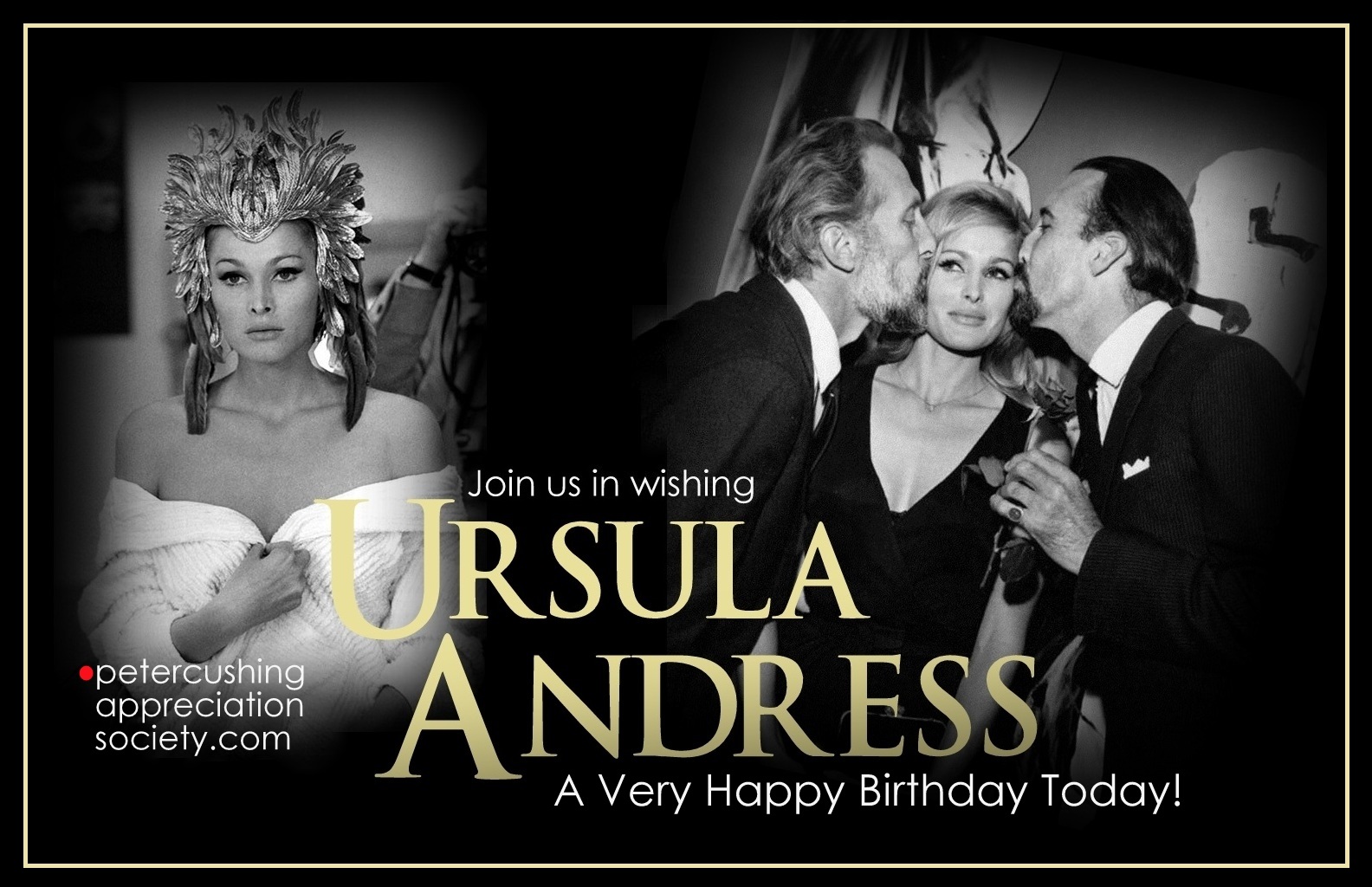PETERCUSHINGBLOG.BLOGSPOT.COM (PCASUK): URSULA ANDRESS : HAPPY BIRTHDAY