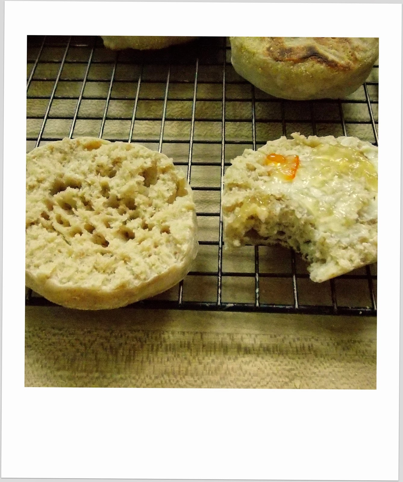 Cassandra Creates... Whole Wheat Sourdough English Muffins