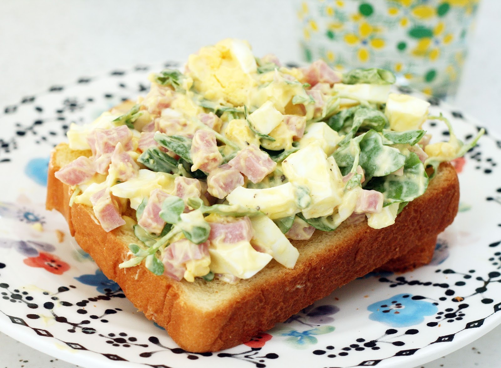 Recipes by Rachel Rappaport Egg Salad with Ham and Watercress