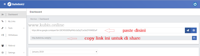 Cara Membuat Link Yang Menghasilkn Uang