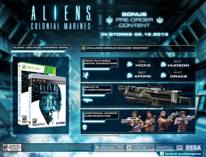 Jogo Aliens: Colonial Marines - Ps3