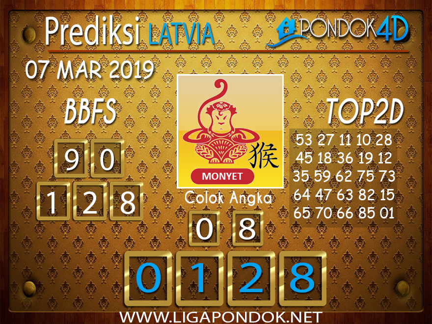 Prediksi Togel LATVIA PONDOK4D 07 MARET 2019 Prediksi Togel LATVIA PONDOK4D 07 MARET 2019
