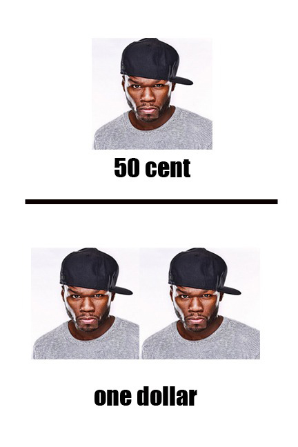 50 Cent One Dollar