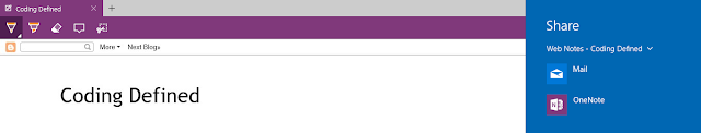 Create Web Note in Microsoft Edge Browser in Windows 10 - Coding Defined