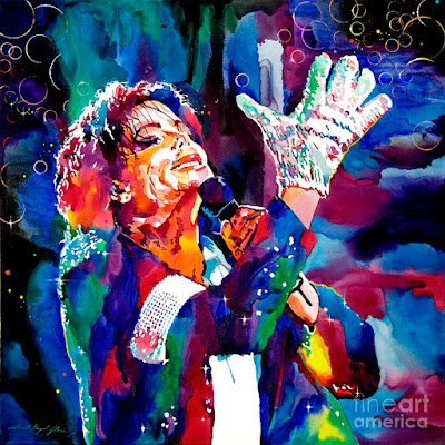 Michael Jackson Ilustraciones Dibujos A Color
