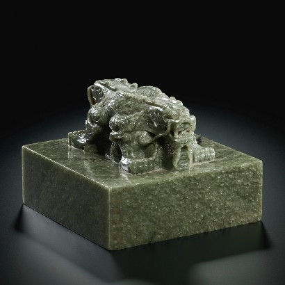 Stempel Pusaka Kerajaan Dinasti China Kuno Qianlong Royal Seal