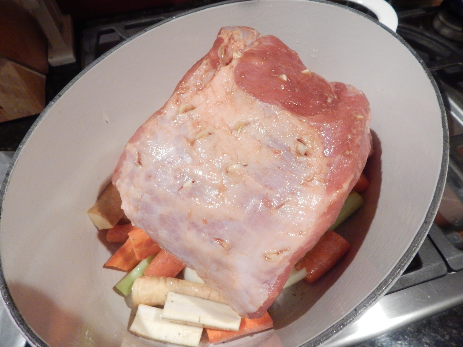 Go Ahead... Take A Bite! Old Fashioned Roast Pork Dinner