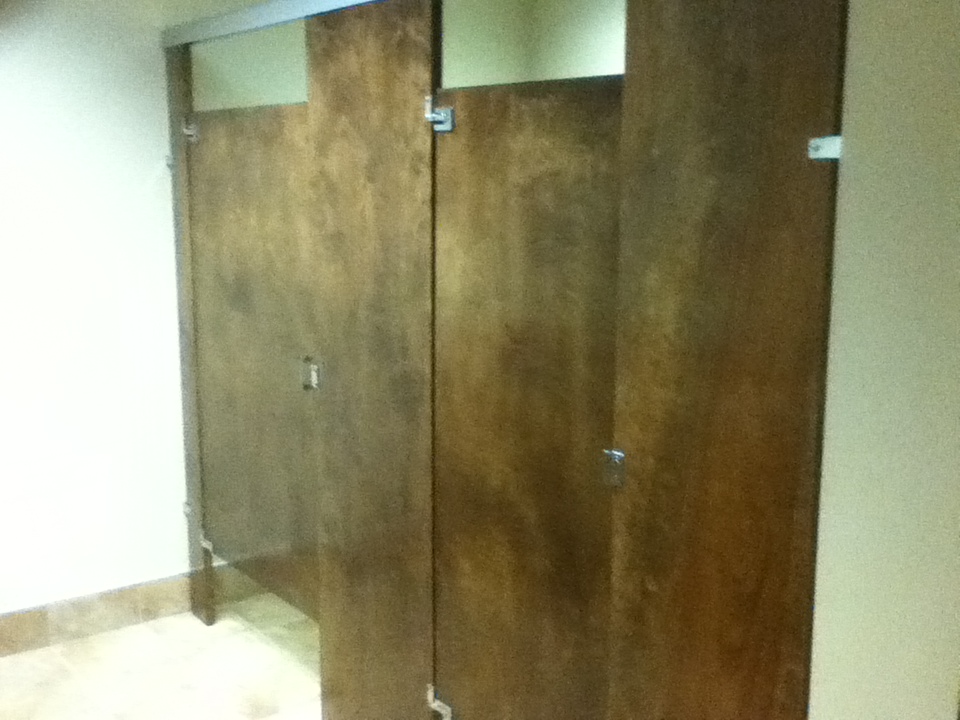 Saddlecreek Design LLC Commercial bathroom remodel