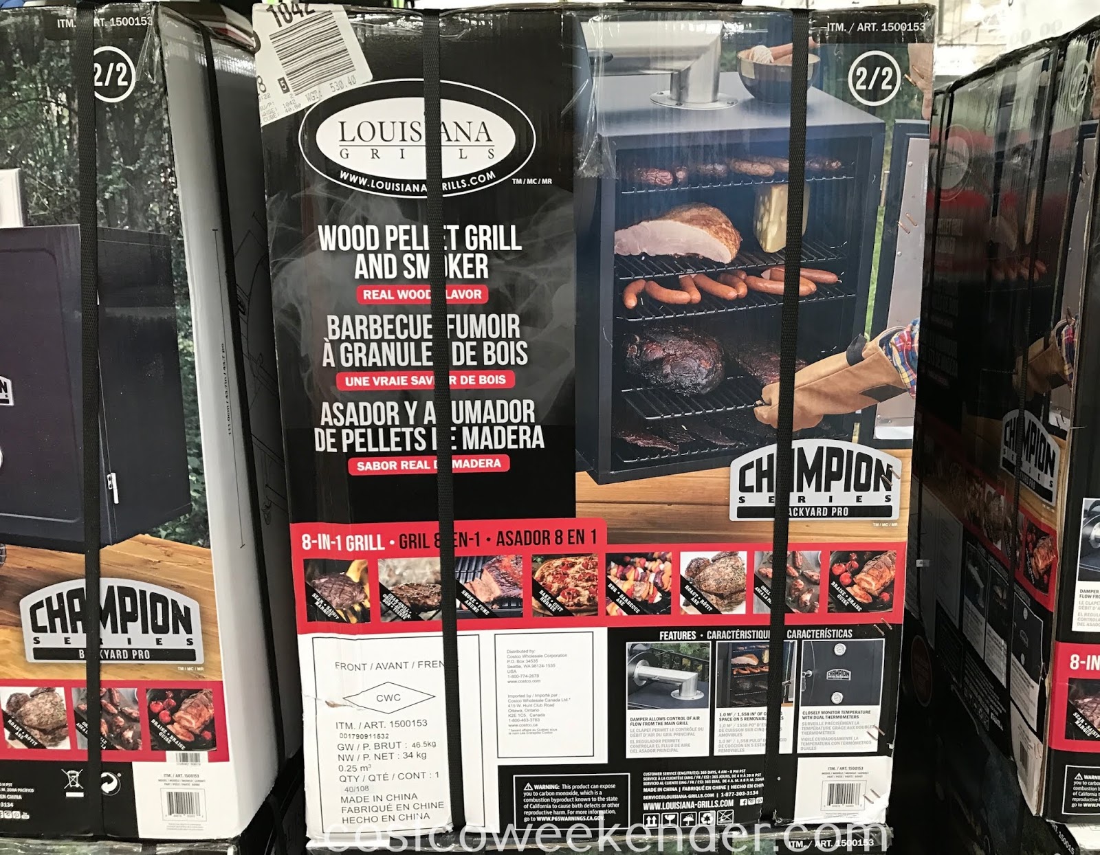 Louisiana Grills Wood Pellet Grill and Smoker (model 60901) Costco