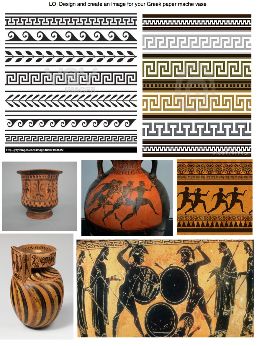 Art Club With Miss Speed Lo Make An Ancient Greek Vase