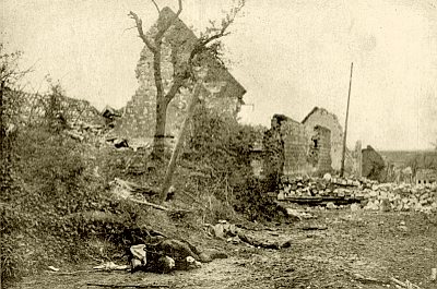 Aftermath at Carency, 1915