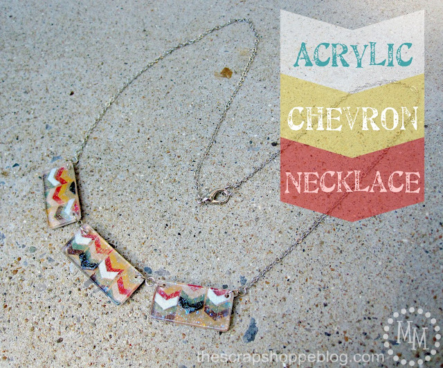 Acrylic+Chevron+Necklace+1