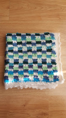 Scrappy Yarn Mini Blanket Scrappy Yarn Mini Blanket