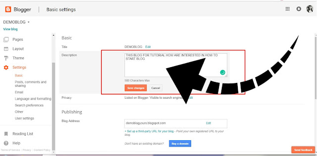 Description To Your Blog Description To Your Blog