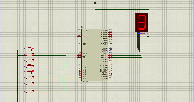 8051 microcontroller programming: Interfacing with push button and ...