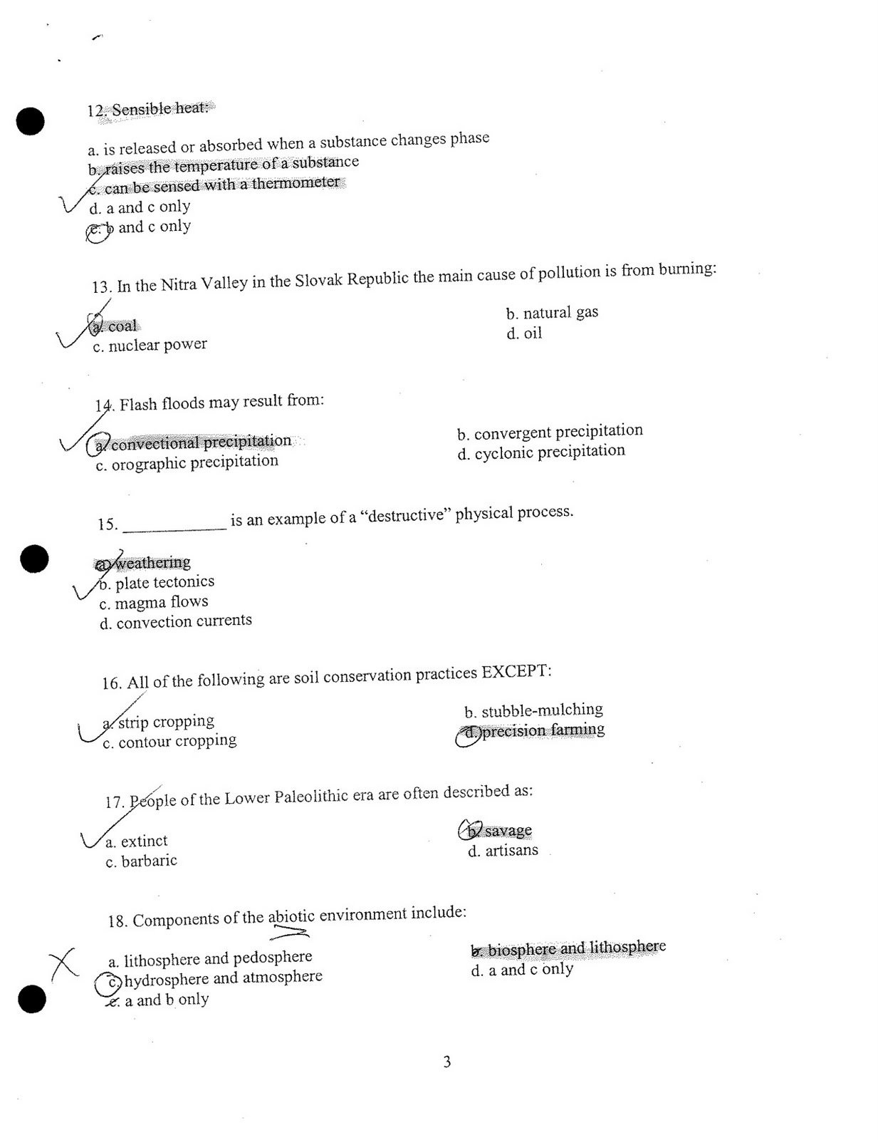 Geography Guelph GEOG 1220 Midterm