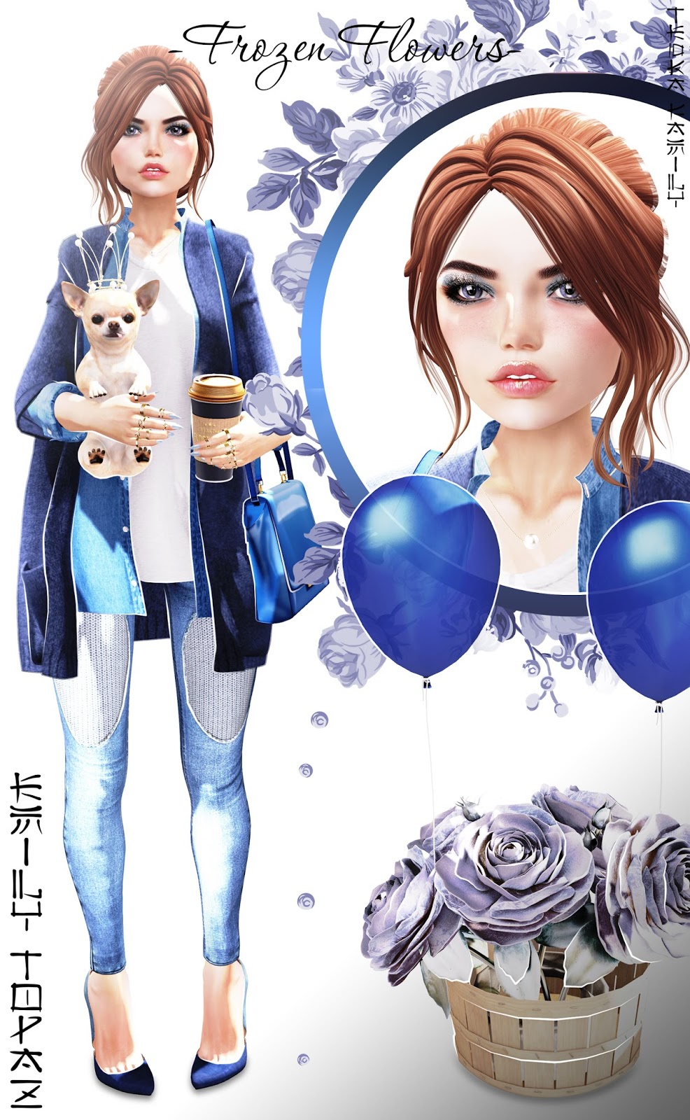 Frozen Flowers♥ ♥Tedka Style♥