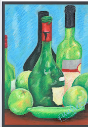 pastel oil still paintings composition title