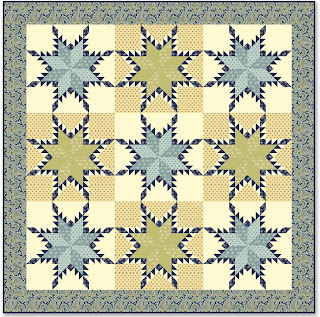 Quilt Inspiration: Free pattern day! Star Quilts (part 2)