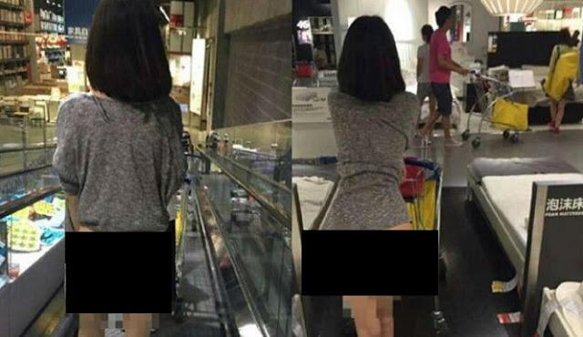 POST Gadis Di China Ini Berbelanja Tanpa Celana AZ NetMedia 