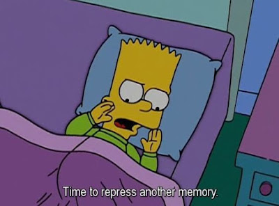 adulting, trying to sleep at night, bart simpson memory, the simpsons, simpsons quotes