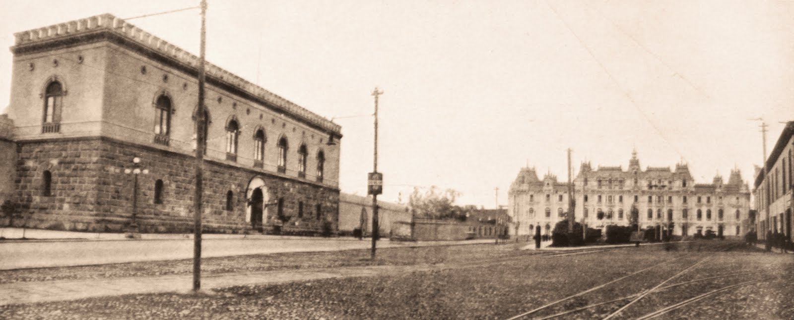 Edificio Rímac (Palacio Francés) en el Paseo de la República en Lima ...