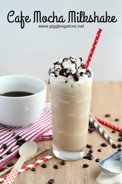 mocha coffee milkshake recipe