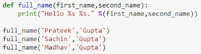 Python Basics- Introducing functions