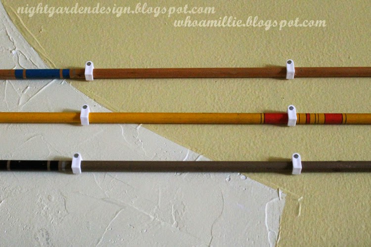 Night Garden Blog arrows on the wall