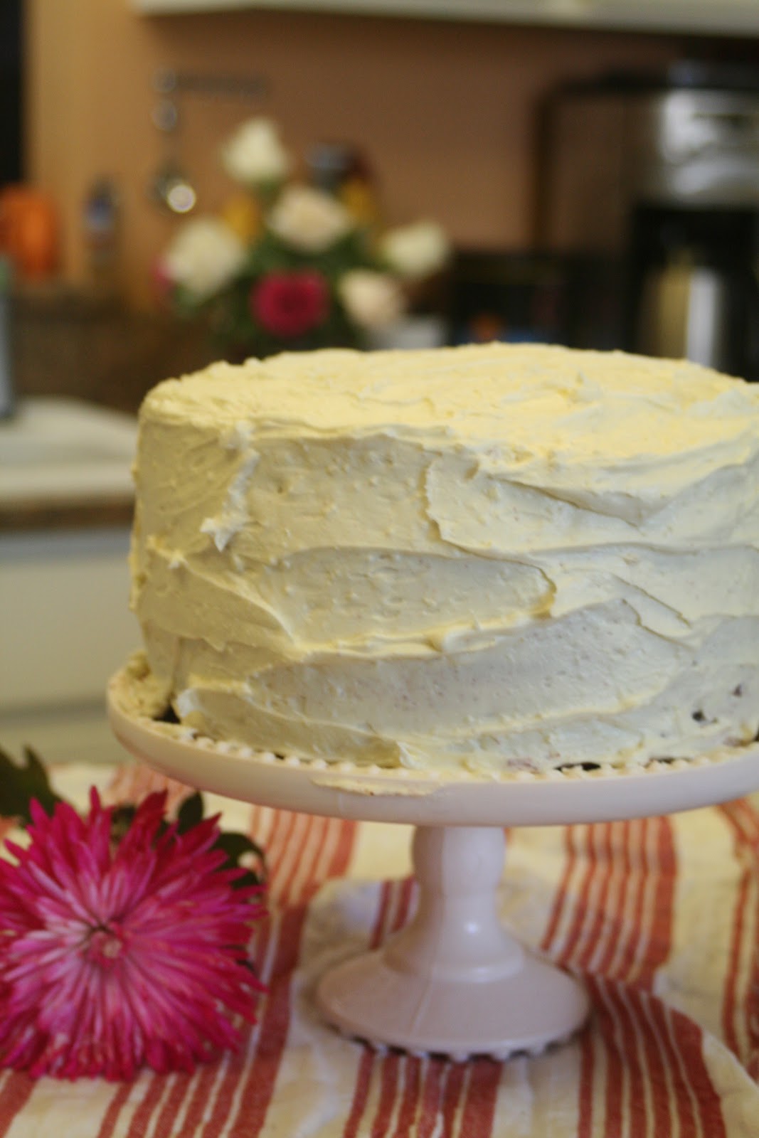Young Grasshopper: Red Velvet Mile High Cake with White Chocolate ...
