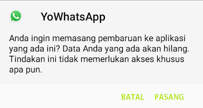 cara memperbarui yowhatsapp yang sudah kadaluarsa