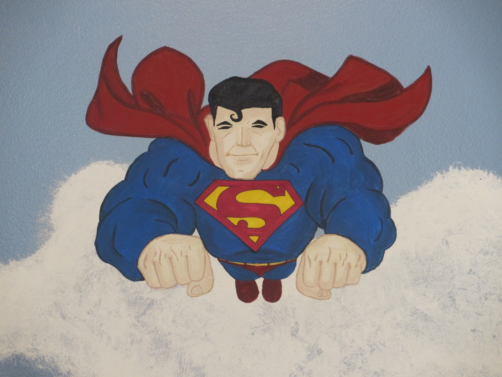 Brighton Murals Superman Bedroom