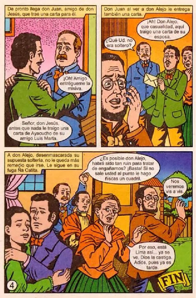 Plan Lector Releo: Ña Catita en historieta