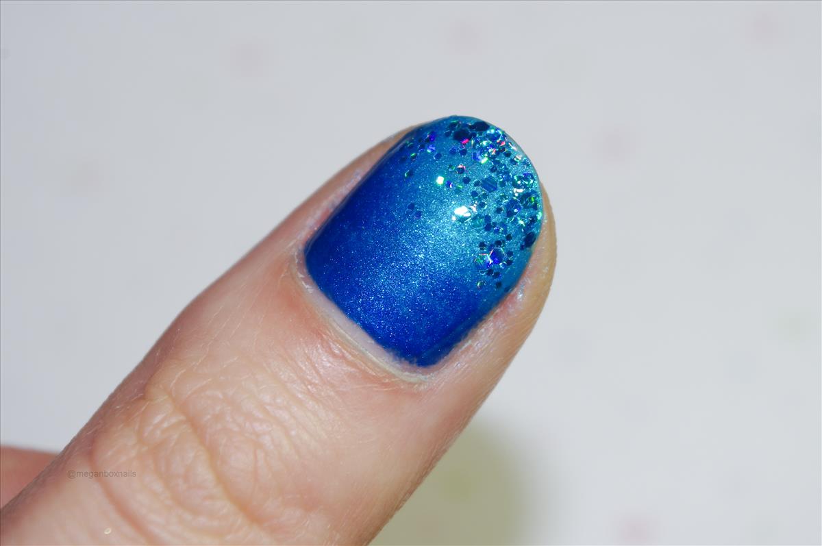 ocean blue color nail polish