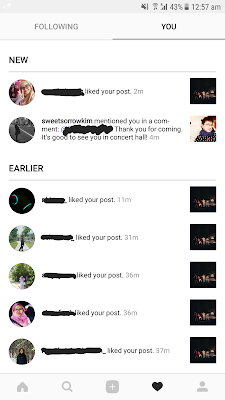 Kim Young Woo Mentioned Me On Instagram