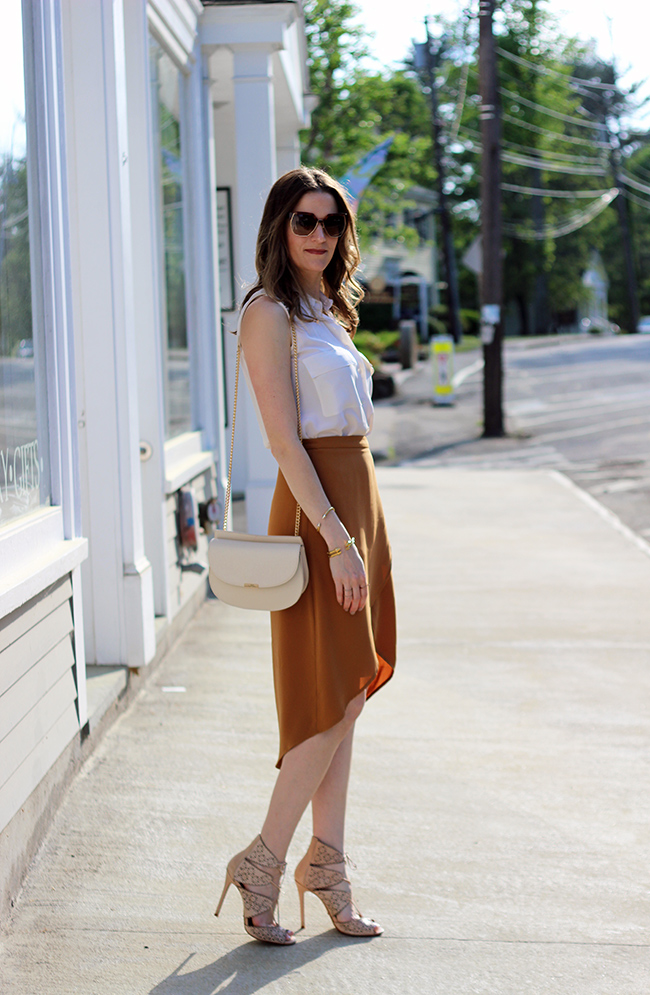 Business-Like in a Wrap Skirt | Threads for Thomas