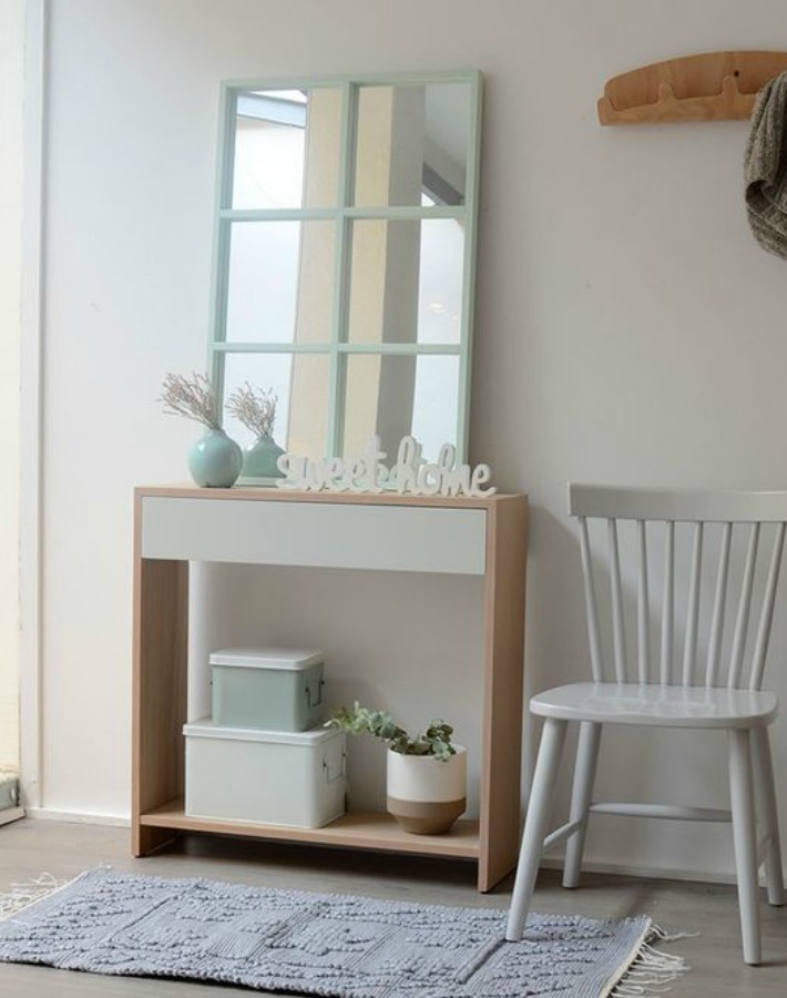 Espejo de cuarterones, cómo hacer uno