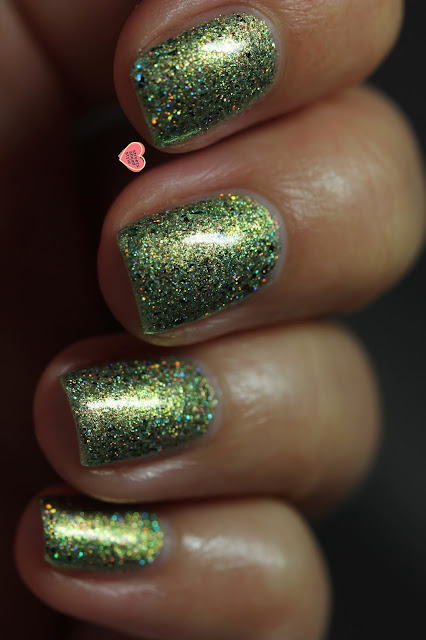 Girly Bits Cosmetics Underwater Secrets swatch by Streets Ahead Style