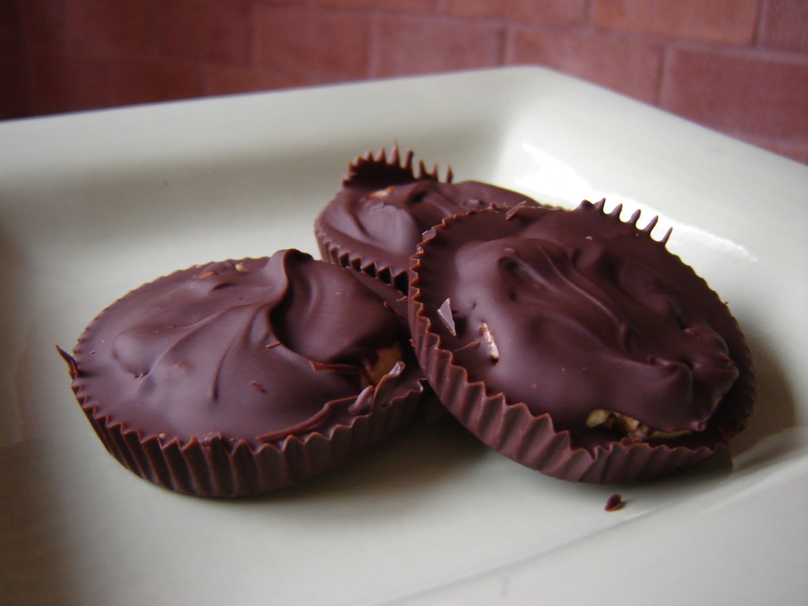 Dinner is Vegan Homemade Chocolate Peanut Butter Cups